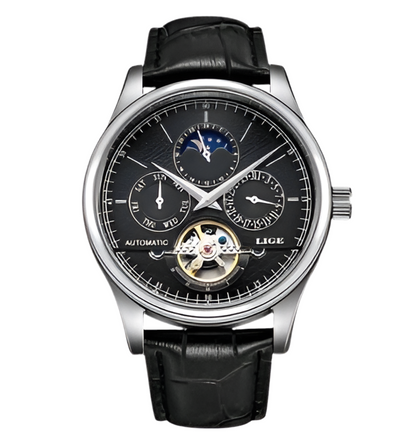 Fashion tourbillon reloj hombre 4894
