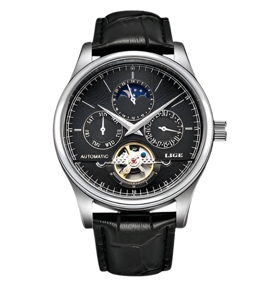 Fashion tourbillon reloj hombre 4894