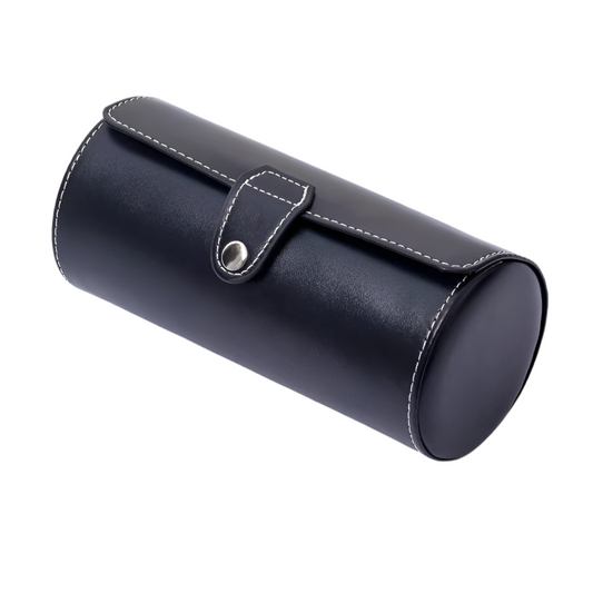 Cylinder watch travel case