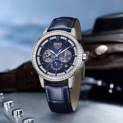 Diamond bezel sport reloj hombre 6309