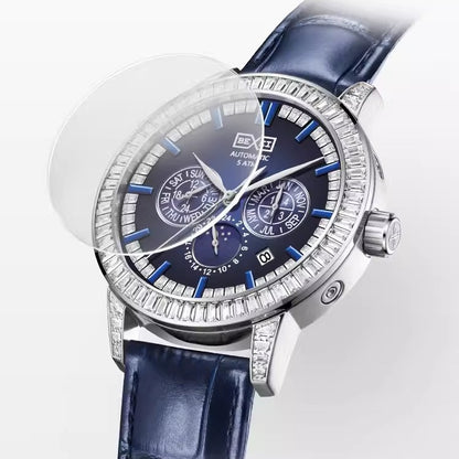 Diamond bezel sport reloj hombre 6309