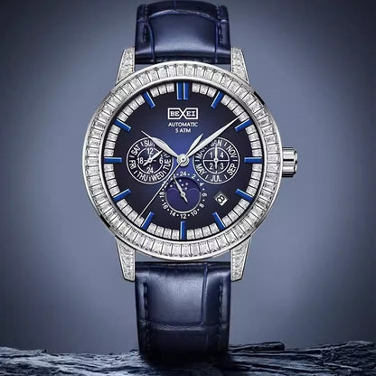 Diamond bezel sport reloj hombre 6309