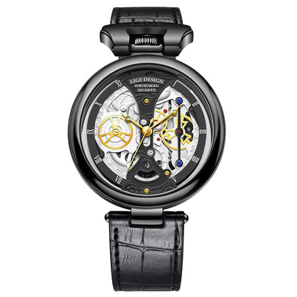 Fashion skeleton reloj hombre 7209