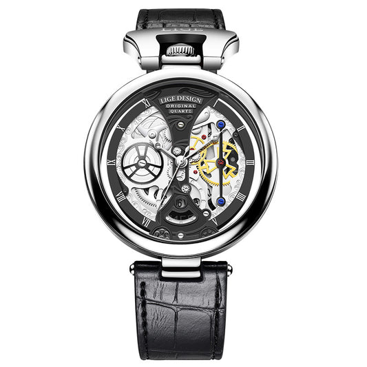 Fashion skeleton reloj hombre 7209