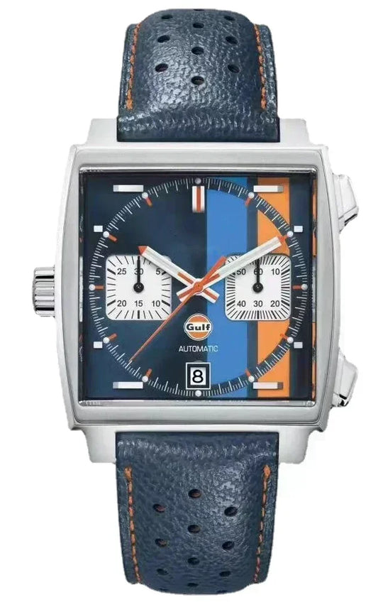 Tag Heuer Monaco Gulf caw211R reloj hombre 7201