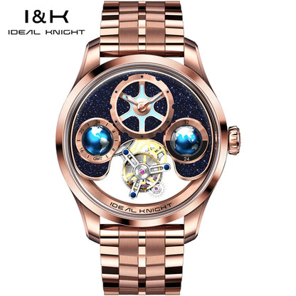 IDEAL KNIGHT Blue Earth series reloj hombre 8209