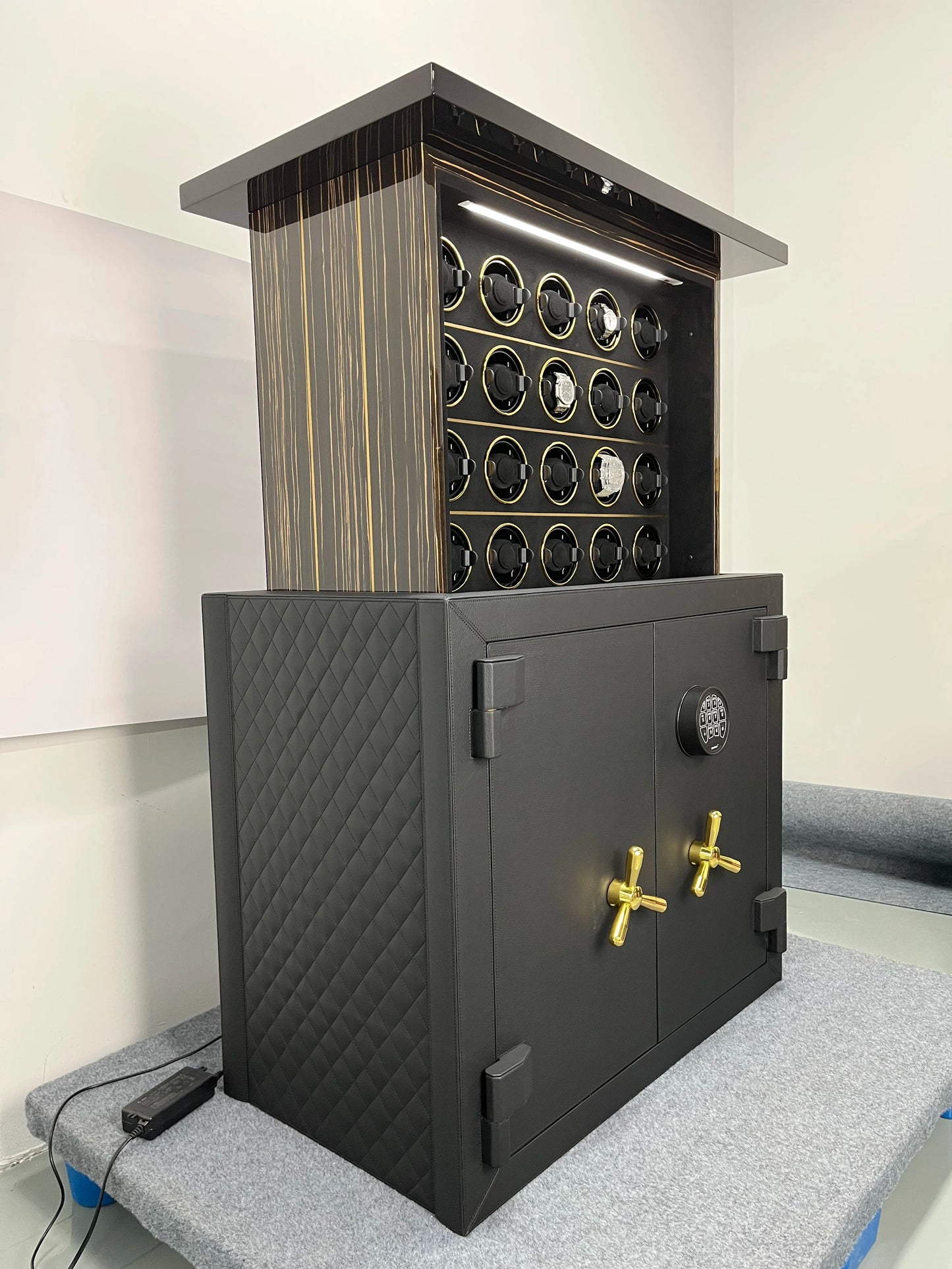 Melancy High-End Automatic Stretchable watch vault