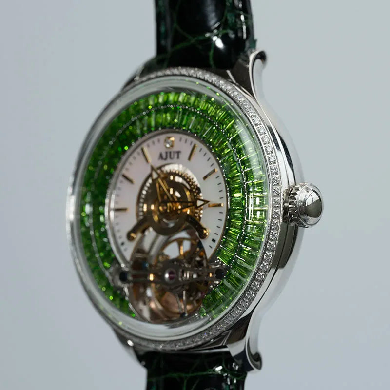 AJUT flying Tourbillon reloj hombre 0398