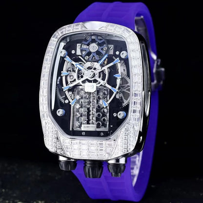 Jacob and Co Diamond Bugatti tourbillon reloj hombre 4730