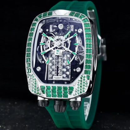 Jacob and Co Diamond Bugatti tourbillon reloj hombre 4730