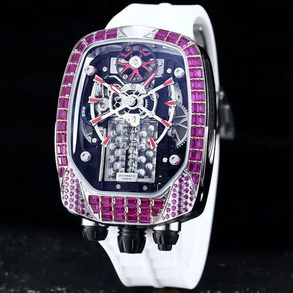 Jacob and Co Diamond Bugatti tourbillon reloj hombre 4730