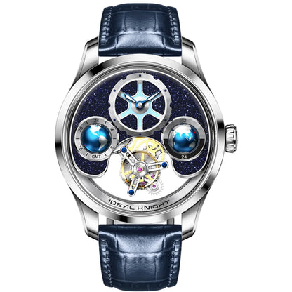 IDEAL KNIGHT Blue Earth series reloj hombre 8209
