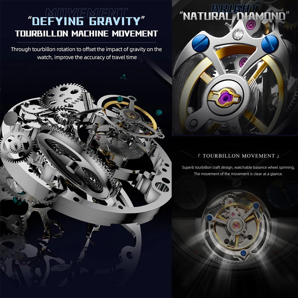 AESOP Tourbillon series reloj hombre 6921