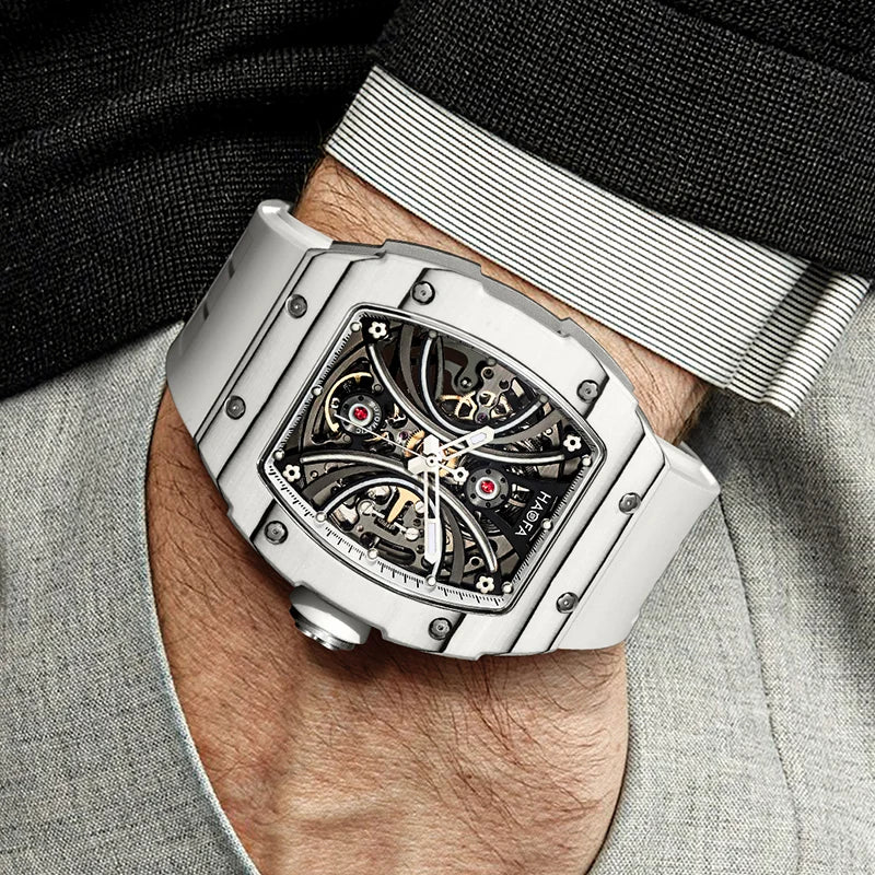 Haofa Skeleton 1909 reloj hombre 4720