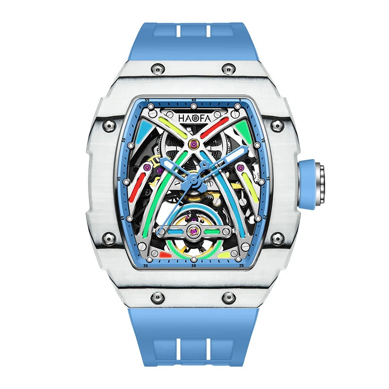 Haofa 1970 Skeleton reloj hombre 7294