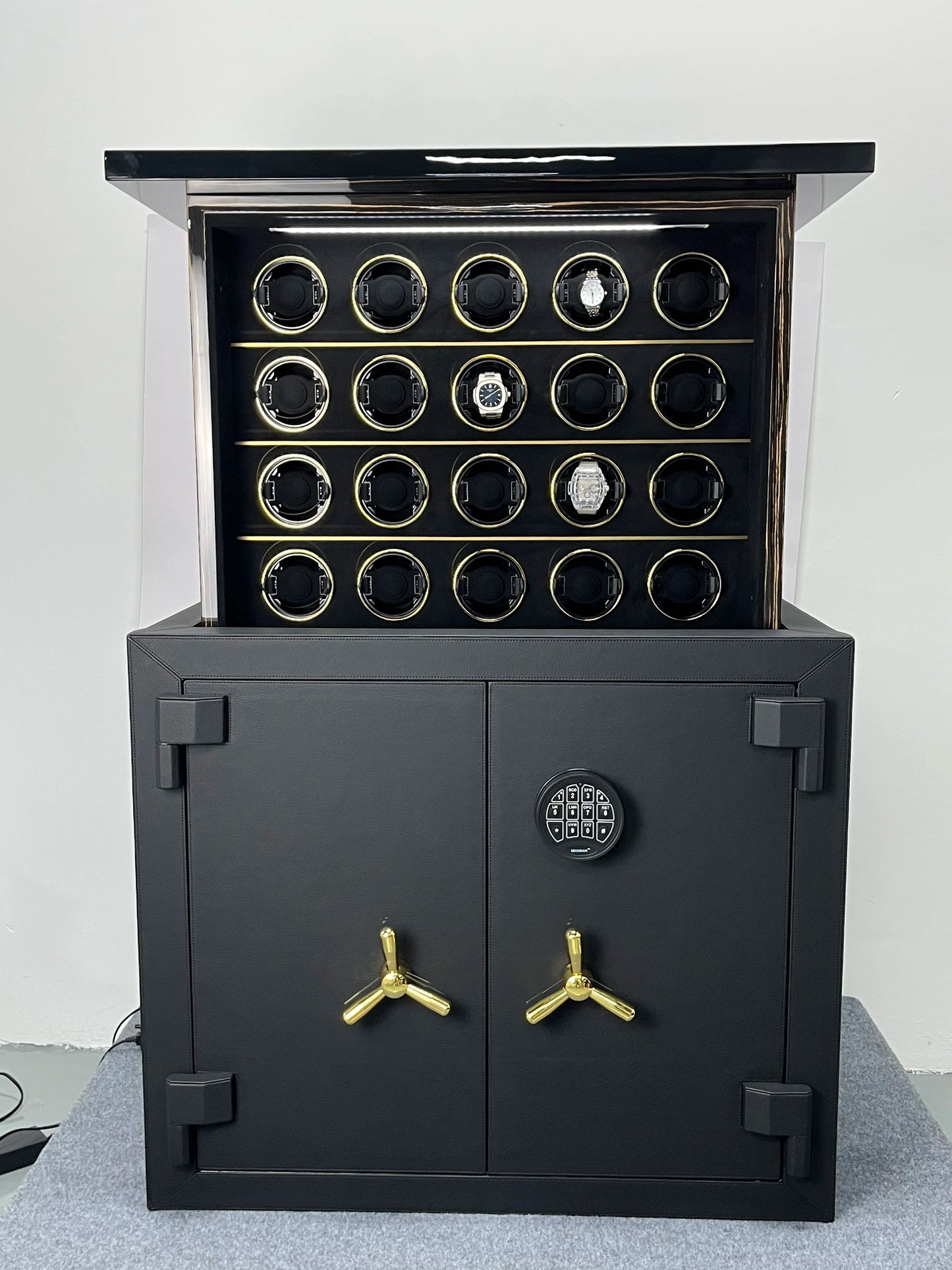 Melancy High-End Automatic Stretchable watch vault