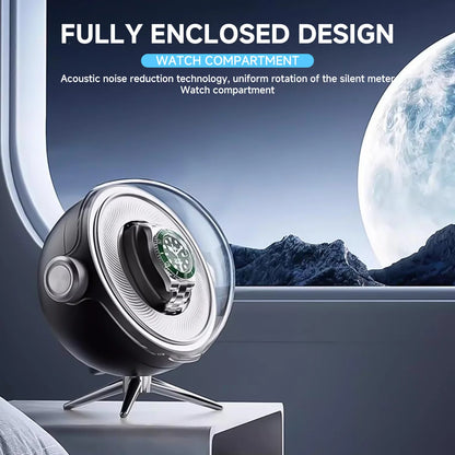 Sleek Watch Rotary Display