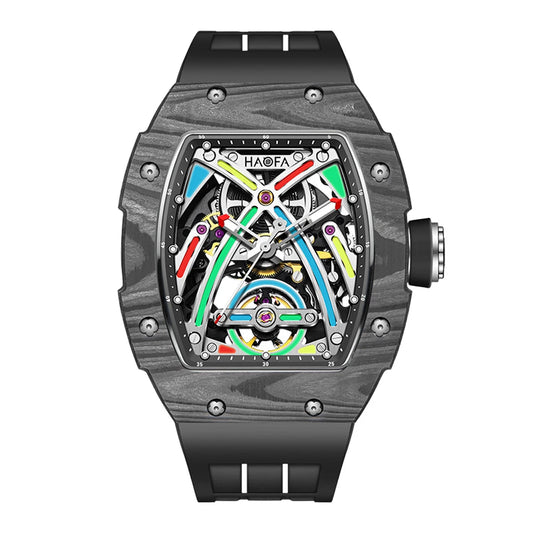 Haofa 1970 Skeleton reloj hombre 7294