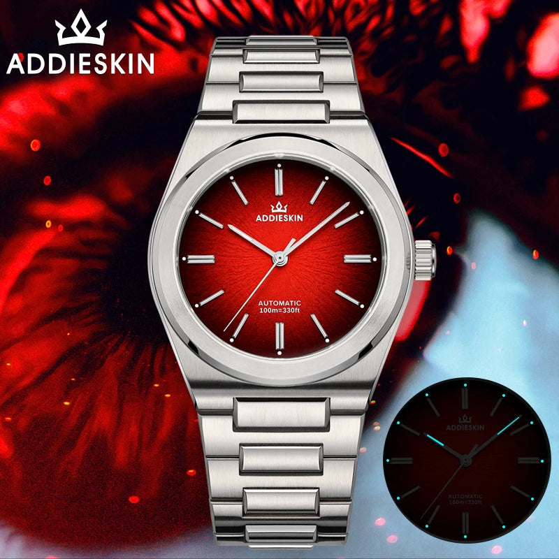 ADDIESKIN Stainless steel reloj hombre 9275