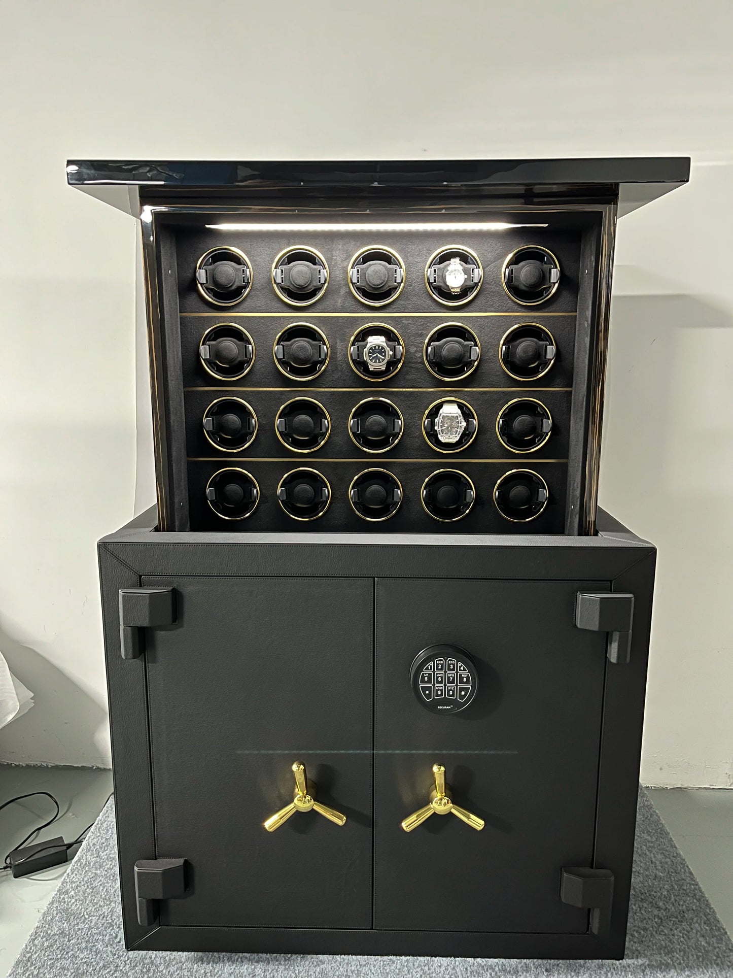 Melancy High-End Automatic Stretchable watch vault