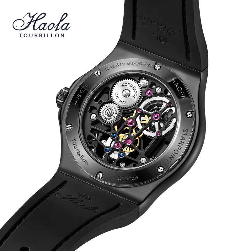 Haofa Flying Tourbillon NO.1917 reloj hombre 2956