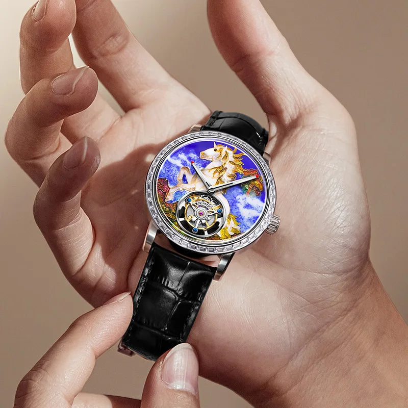 HAOFA Tourbillon 2261 reloj hombre 0184