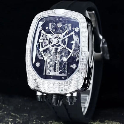 Jacob and Co Diamond Bugatti tourbillon reloj hombre 4730