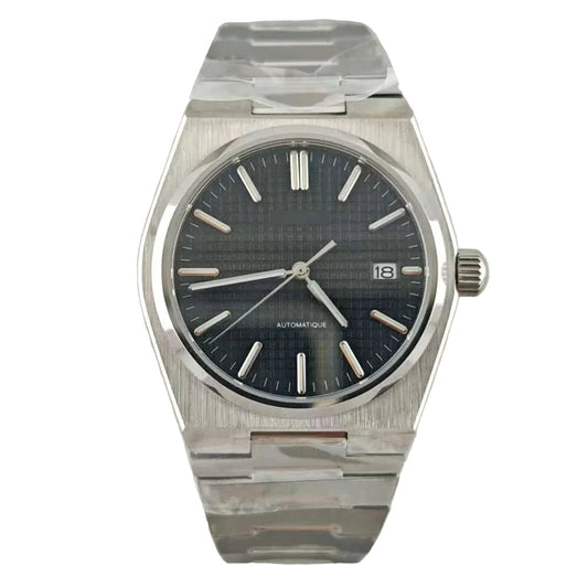 brushed stainless steel reloj hombre 6919