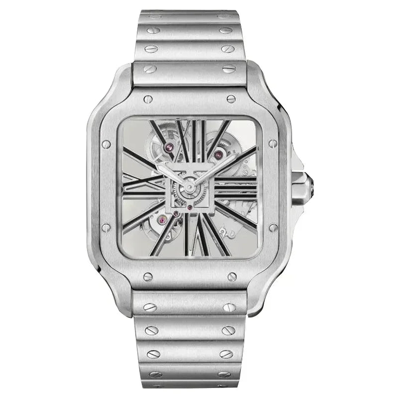 Stainless steel Santos reloj hombre 2859