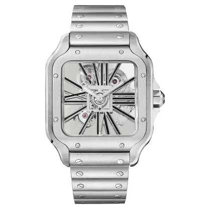 Stainless steel Santos reloj hombre 2859