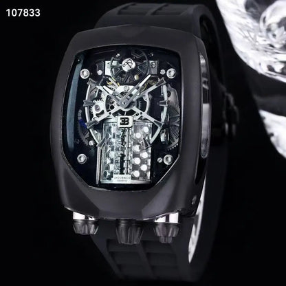 Jacob and Co Diamond Bugatti tourbillon reloj hombre 4729