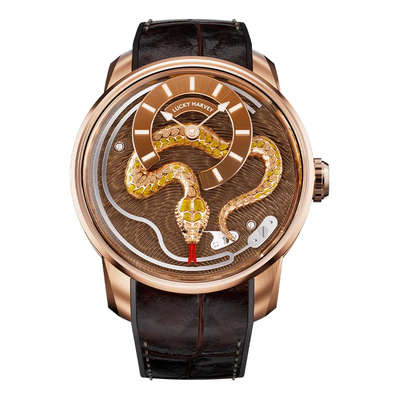 Lucky Harvey Enamel snake LIMITED EDITION 1/100 reloj hombre 5018