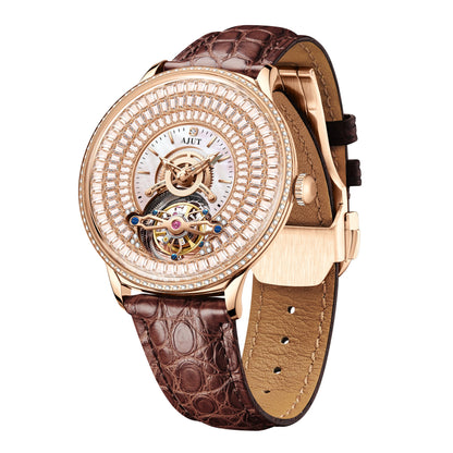 AJUT flying Tourbillon reloj hombre 0398