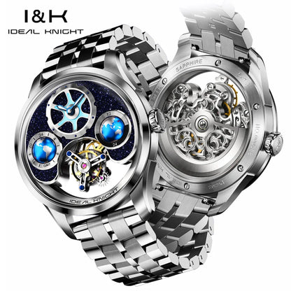 IDEAL KNIGHT Blue Earth series reloj hombre 8209