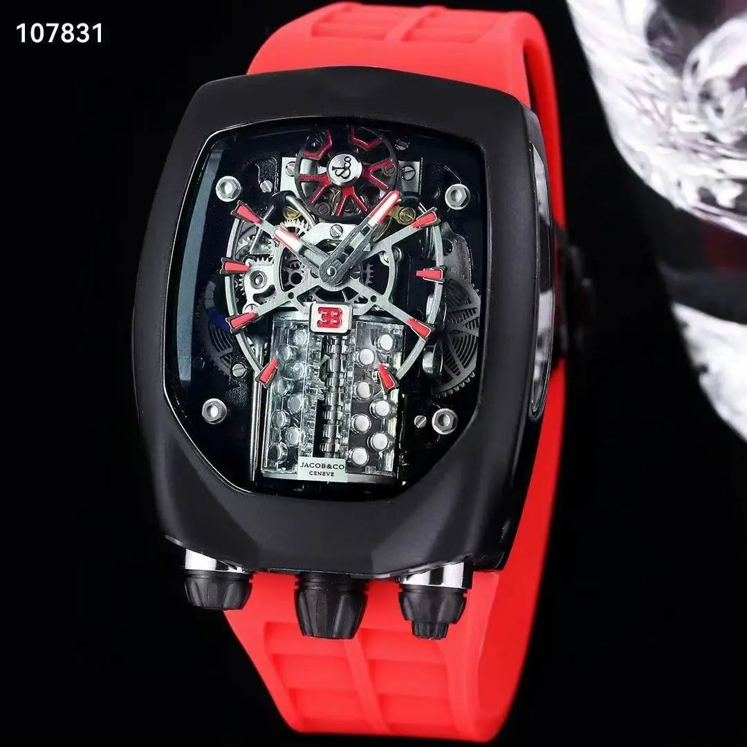 Jacob and Co Diamond Bugatti tourbillon reloj hombre 4729