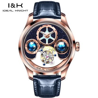 IDEAL KNIGHT Blue Earth series reloj hombre 8209