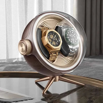 Sleek Watch Rotary Display