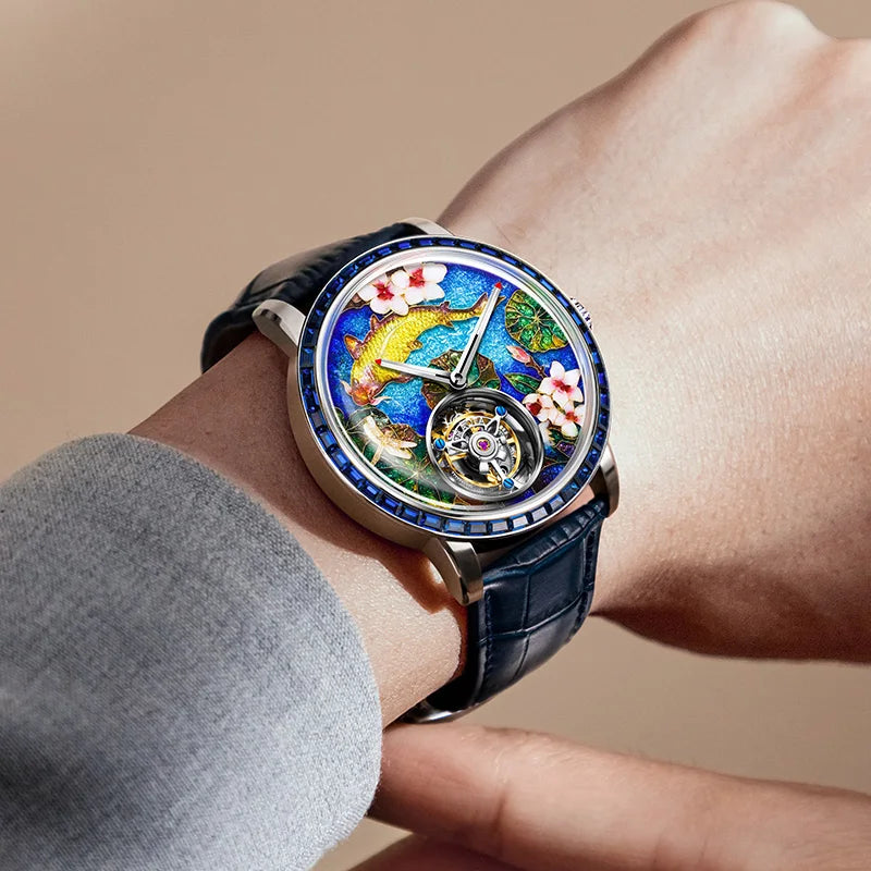 HAOFA Tourbillon 2261 reloj hombre 0184