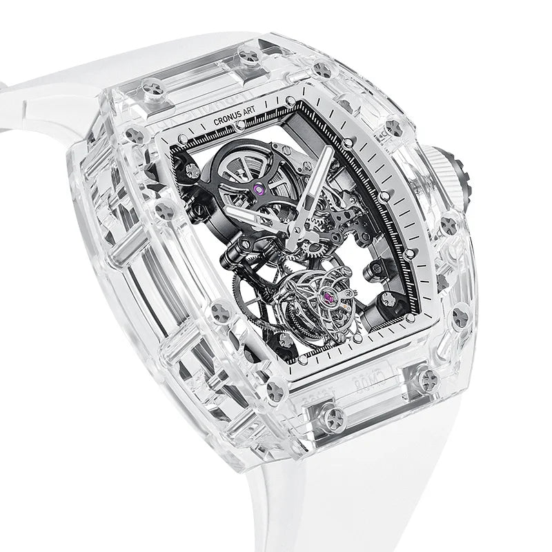 CronusArt skeleton reloj hombre 2715