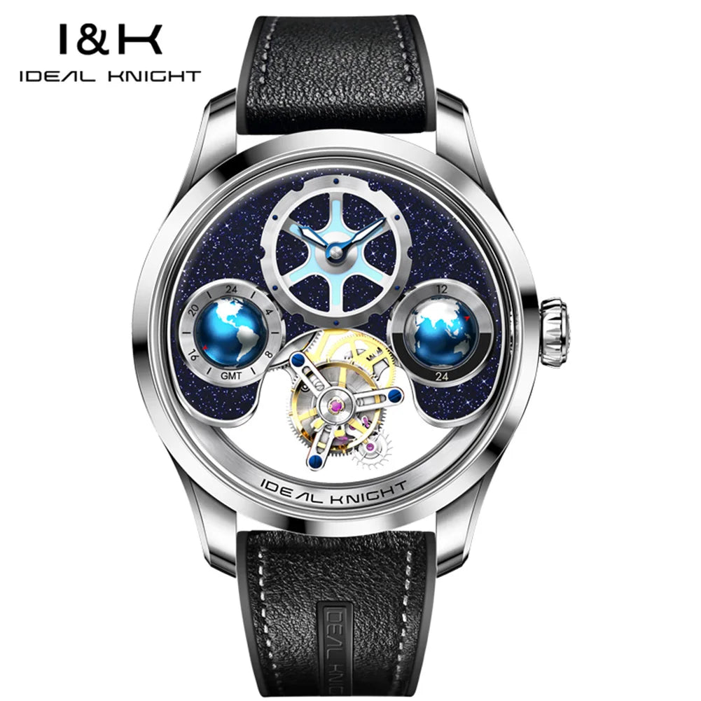IDEAL KNIGHT Blue Earth series reloj hombre 8209