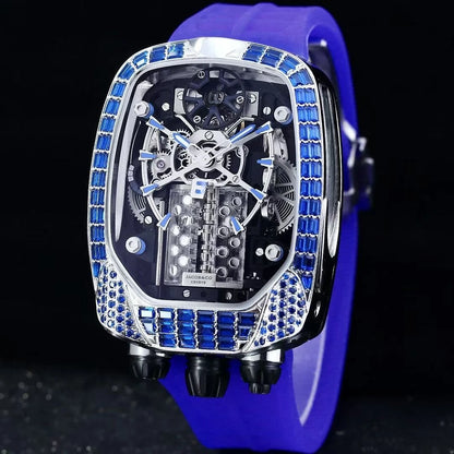 Jacob and Co Diamond Bugatti tourbillon reloj hombre 4730