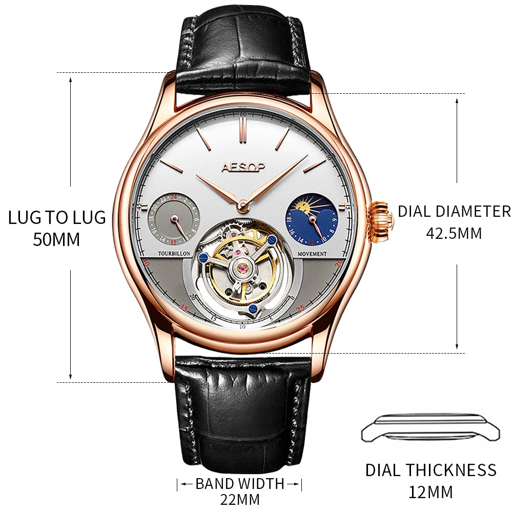 AESOP Tourbillon series reloj hombre 6921