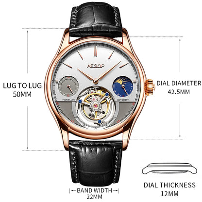 AESOP Tourbillon series reloj hombre 6921