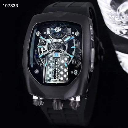 Jacob and Co Diamond Bugatti tourbillon reloj hombre 4729