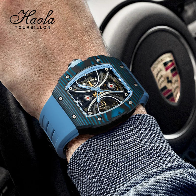 Haofa Skeleton 1909 reloj hombre 4720