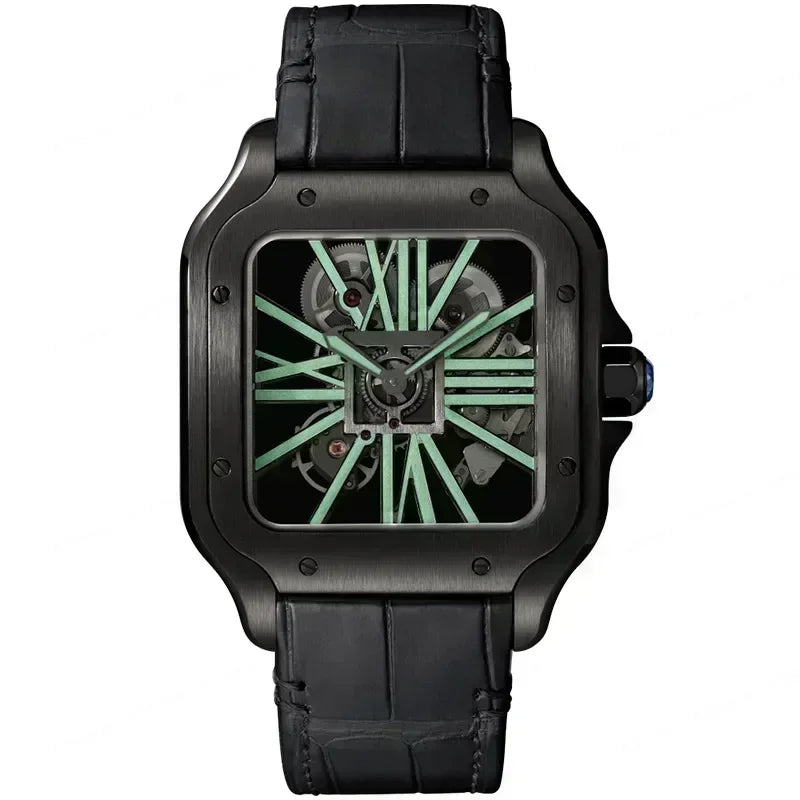 Stainless steel Santos reloj hombre 2859