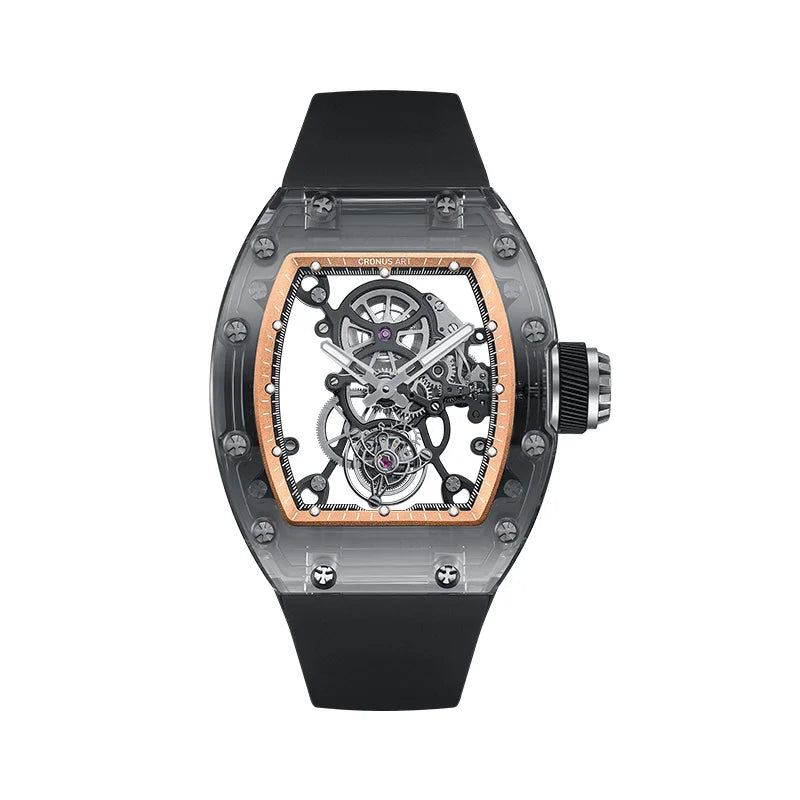 CronusArt skeleton reloj hombre 2715