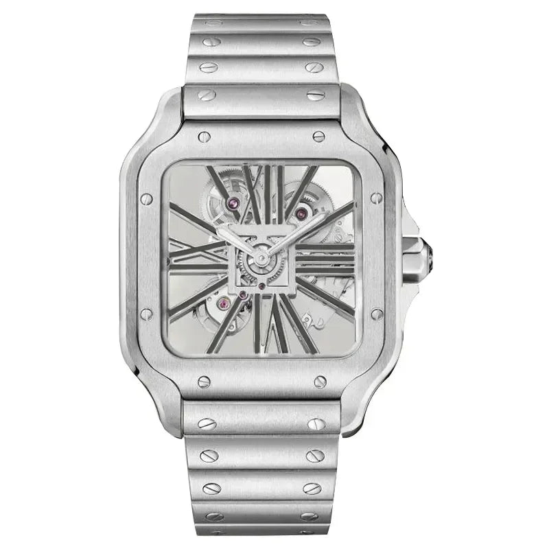 Stainless steel Santos reloj hombre 2859