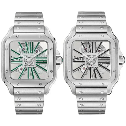 Stainless steel Santos reloj hombre 2859