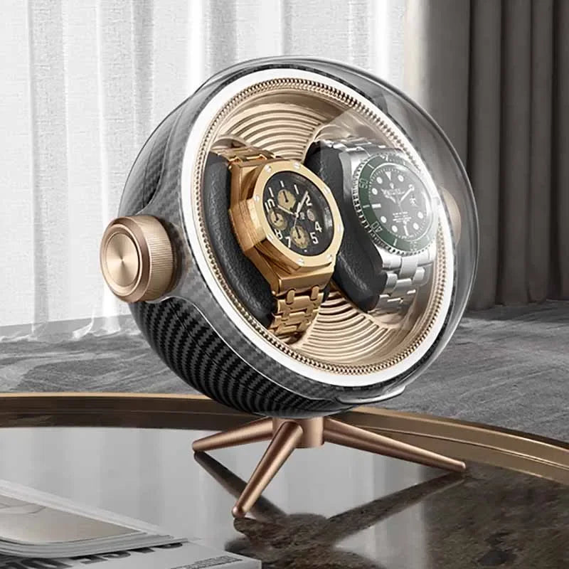 Sleek Watch Rotary Display
